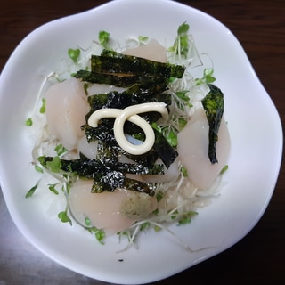 簡単ほたて丼